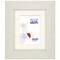 Frame USA Colori Large White Single Image Picture Frame with Mat